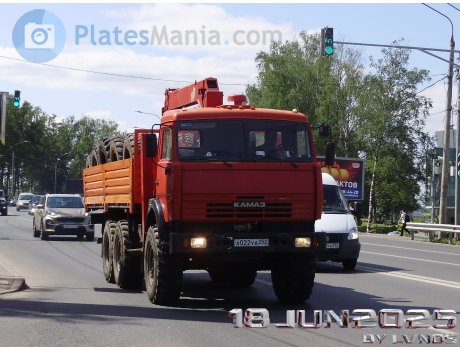 а022уа252, KamAZ 4325