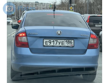 е917уе186, Skoda Rapid