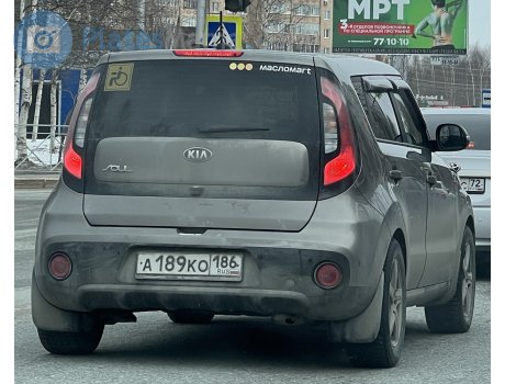 а189ко186, Kia Soul