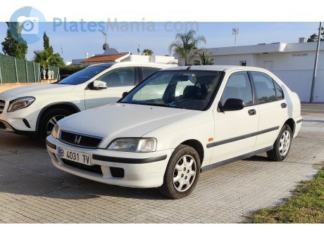 B 4031 TV, Honda Civic