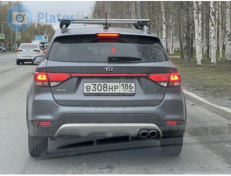 в308нр186, Kia Rio