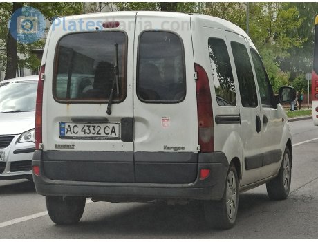 AC 4332 CA, Renault Kangoo
