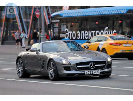 х722аа77, Mercedes-Benz SLS AMG
