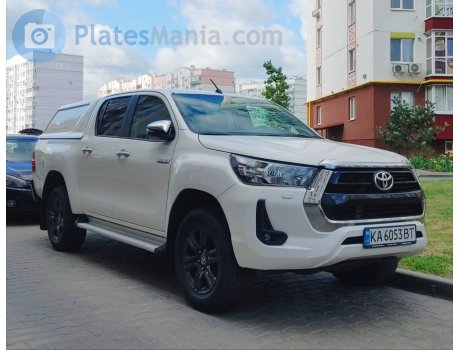 KA 6053 BT, Toyota Hilux