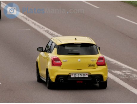 SO 87480, Suzuki Swift