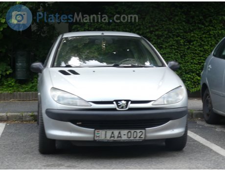 IAA-002, Peugeot 206