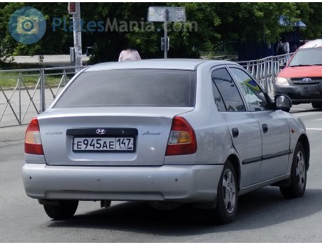 е945ае147, Hyundai Accent