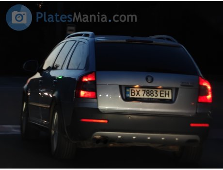 BX 7883 EH, Skoda Octavia