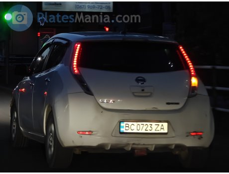 BX 0723 ZA, Nissan Leaf