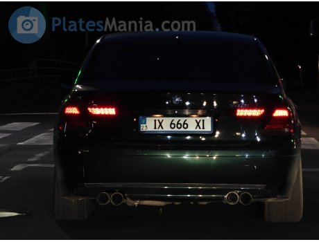 23 IX666XI, BMW 7 Series