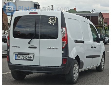 BK 7645 HH, Renault Kangoo