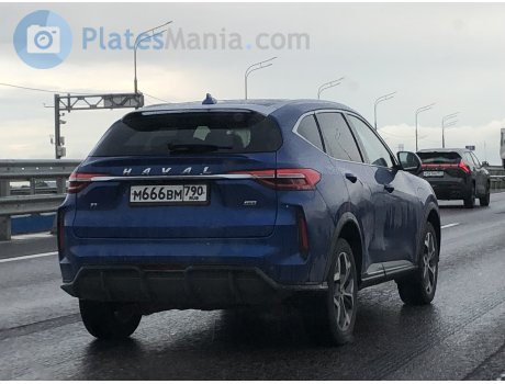 м666вм790, Haval F7
