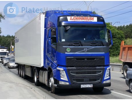 о743тх196, Volvo FH
