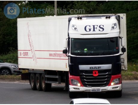 HX14 VXY, DAF XF