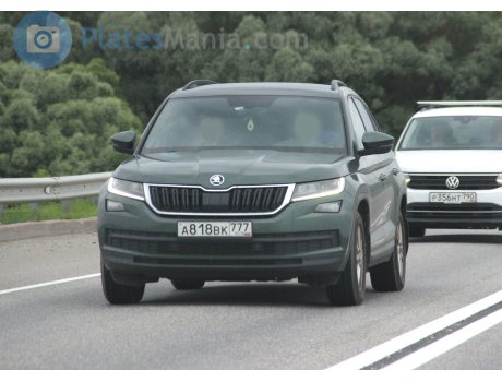 а818вк777, Skoda Kodiaq