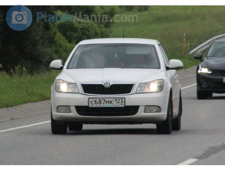 с687мк123, Skoda Octavia