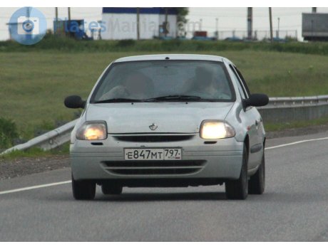 е847мт797, Renault Clio