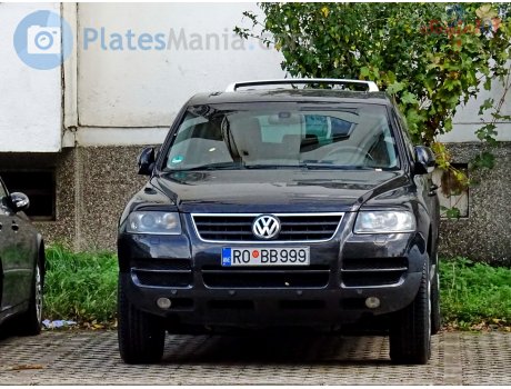 RO BB999, Volkswagen Touareg