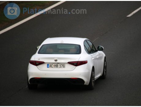 AE HB-170, Alfa Romeo Giulia
