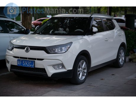 冀F·592CJ, SsangYong (KGM) Tivoli (LUVi / Tivolan / XLV)