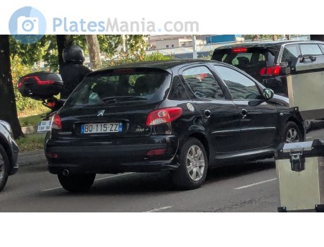 BQ-115-ZZ, Peugeot 206