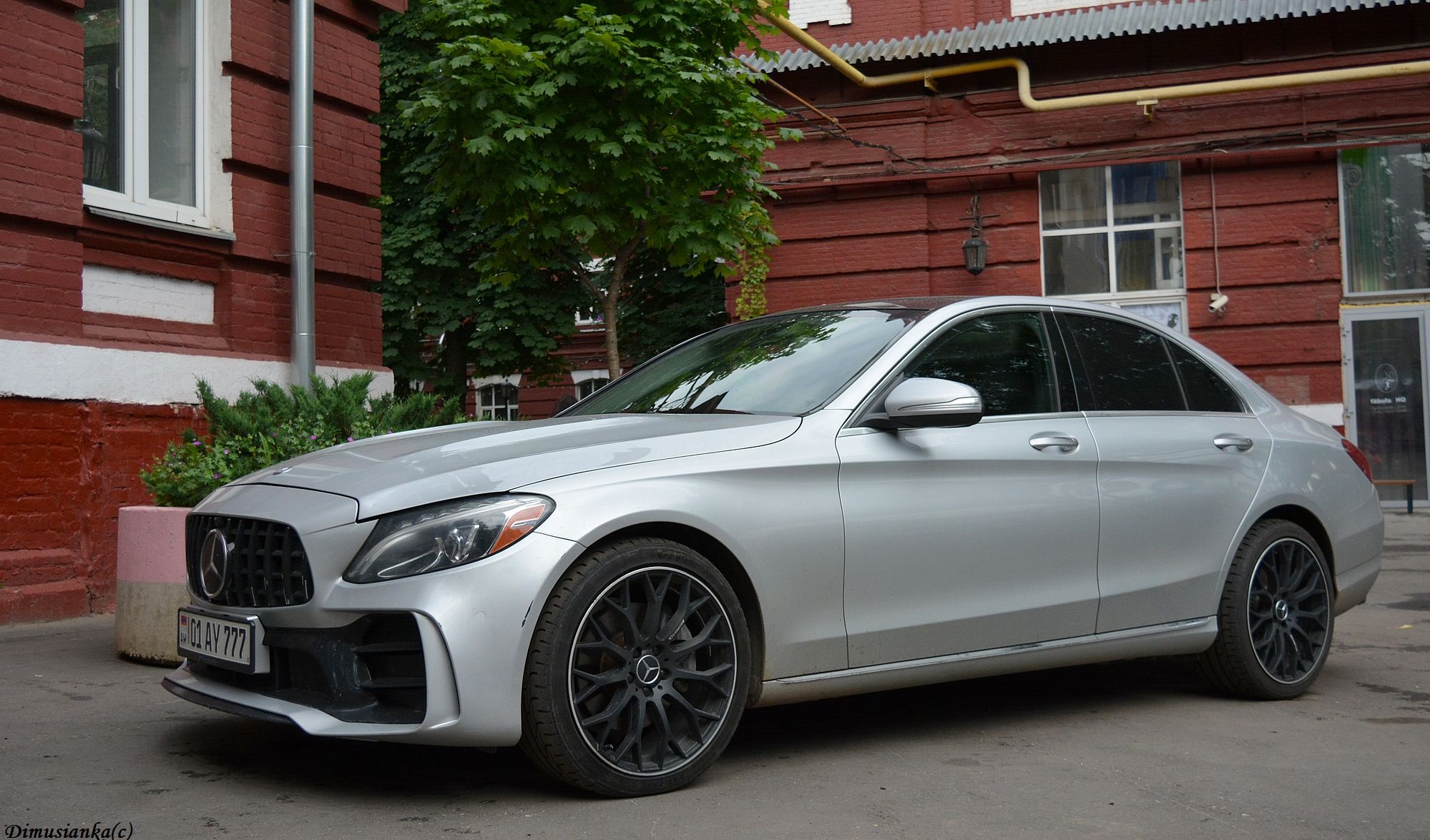 01 AY 777, Mercedes-Benz C-Klasse 4th gen Sedan (W205), 2014–2021
