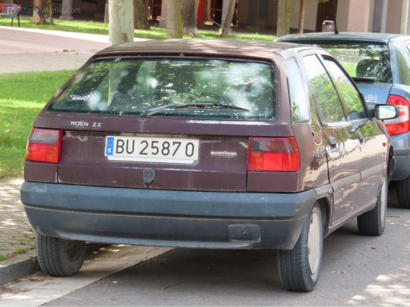 BU 2587 O, Citroёn ZX 1st gen 5-door Hatch (N2), 1991–1998 (–2008 for CN-market)