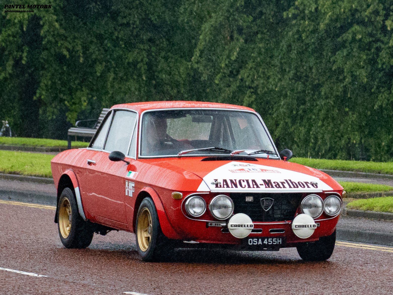 OSA455H, Lancia Fulvia 1st gen Coupé (818), facelift, 1969–1976