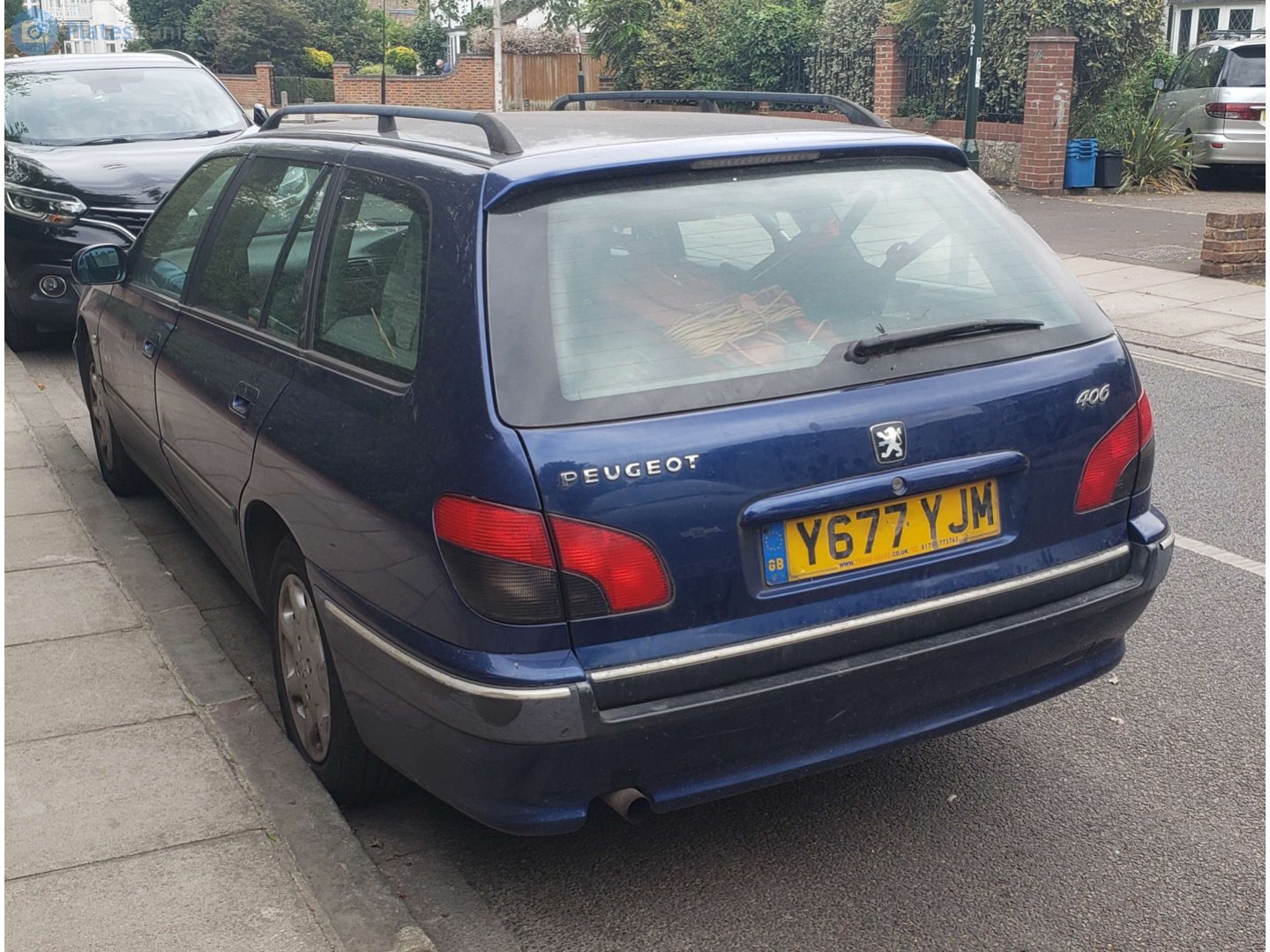 Y677YJM, Peugeot 406 1st gen Break (D82/D92), facelift, 1999–2004