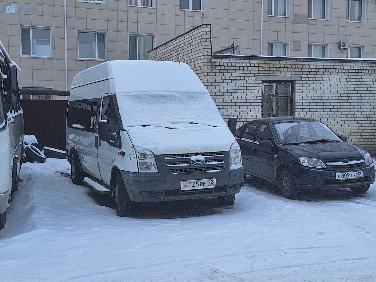 к 125 вм 12, Ford Transit 3rd gen Van (V347/V348), 1st facelift, 2006–2014