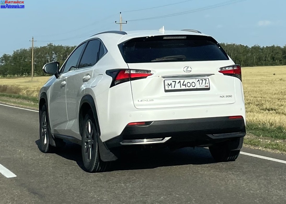 м 714 оо 177, Lexus NX 