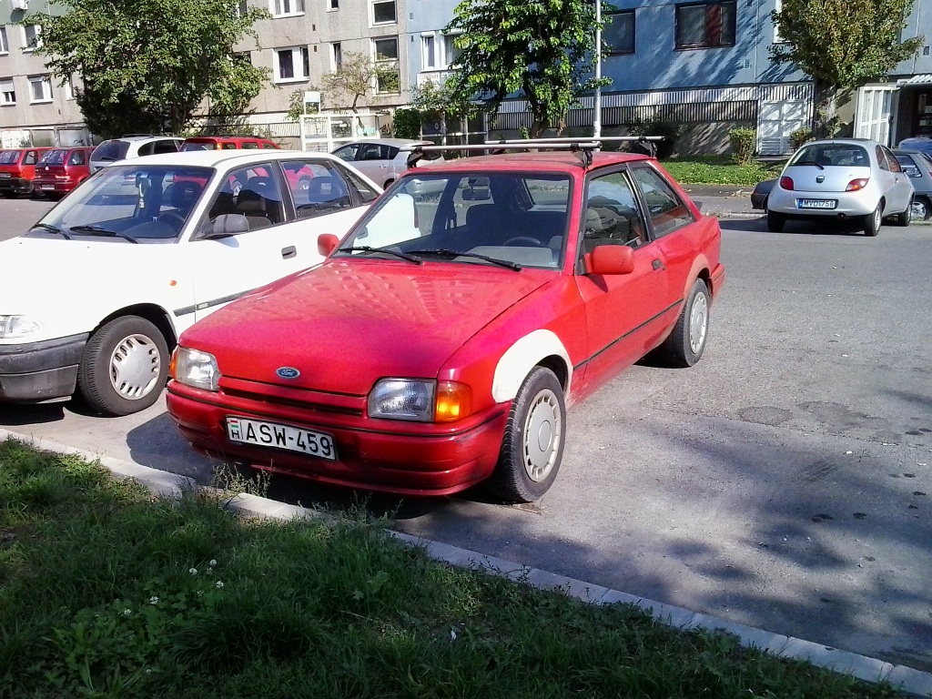 ASW-459, Ford Escort 4th gen 3-door Hatch (ABF; Global-market), 1986–1992 (–1995 for LATAM-market)
