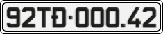 License plate of Vietnam, Specialty plates