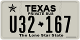 Texas, Private Bus (U12-345)
