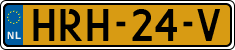 License plate of the Netherlands, Cars