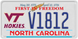 North Carolina, Specialty plates (XXXX(X))