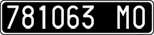 License plate of Italy, Cars (1927 year series)