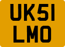 License plate of the United Kingdom, 2001 year system