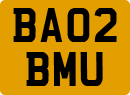 License plate of the United Kingdom, 2001 year system