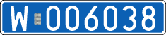 License plates of Poland, Diplomatic