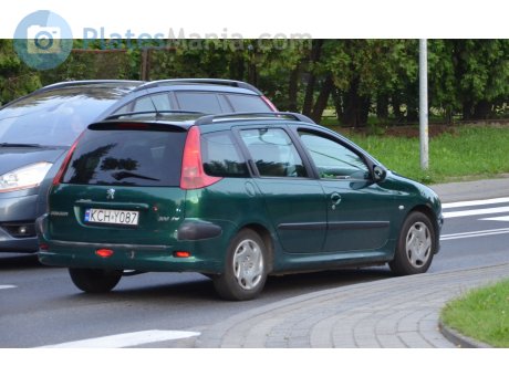 KCH Y087, Peugeot 206