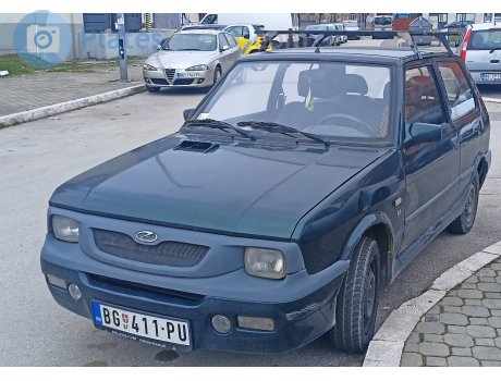 BG 411-PU, Zastava Yugo