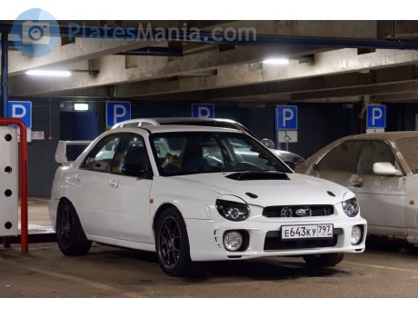 е643ку797, Subaru Impreza WRX STi