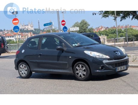 AA-364-NV, Peugeot 206