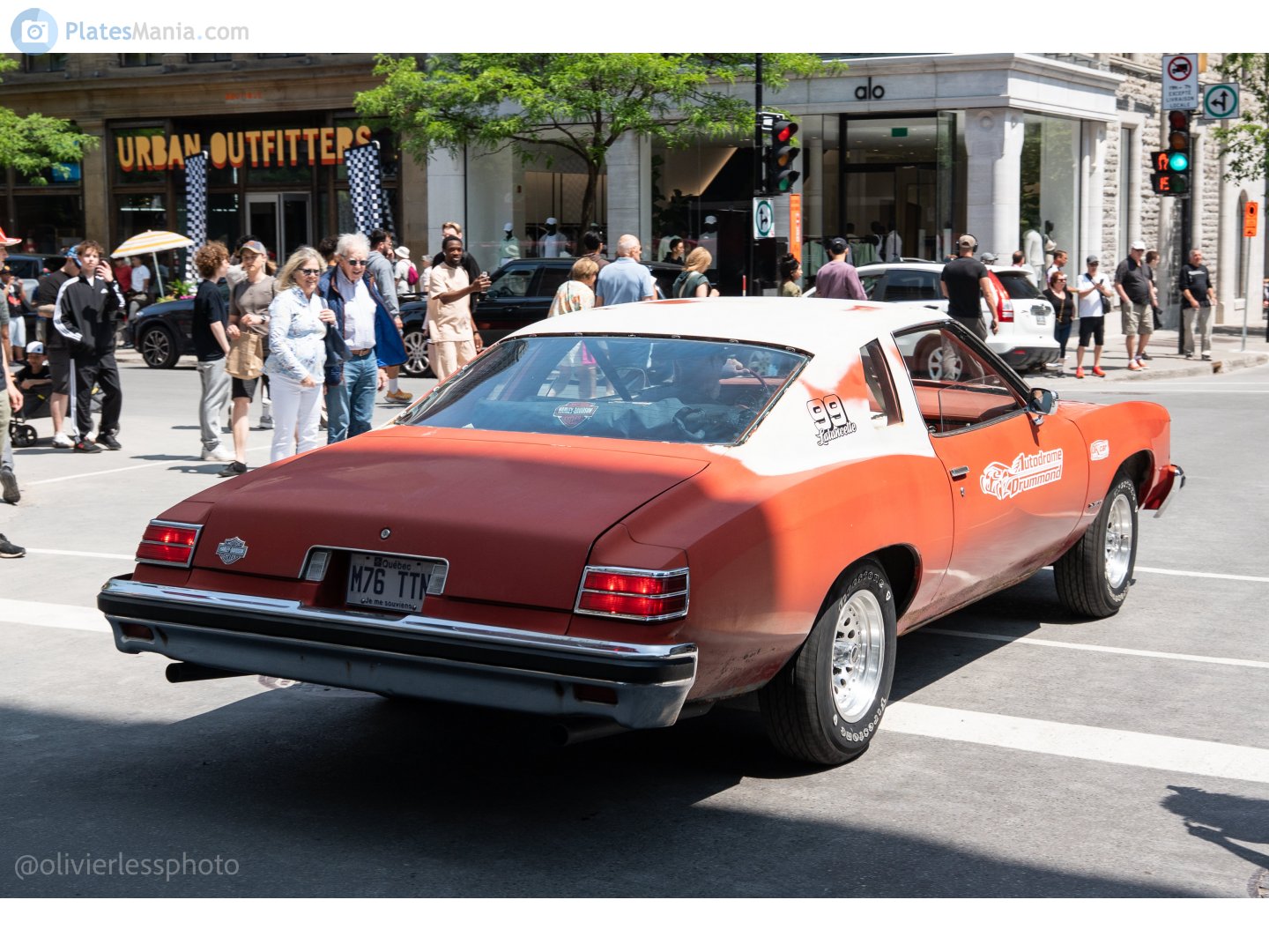 M76 TTN, Pontiac LeMans 4th gen (A-body), facelift, 1976–1977