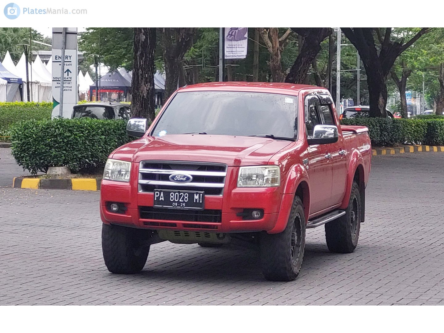 PA 8028 MI, Ford Ranger Global 2nd gen (PJ), 2006–2009