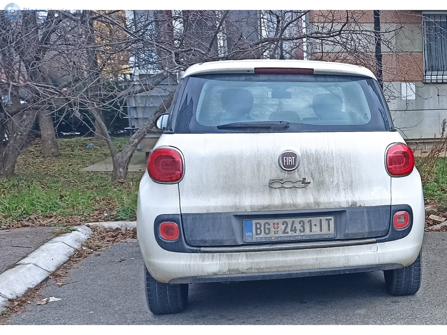 BG 2431-IT, FIAT 500L 1st gen Hatch (330), 2012–2017