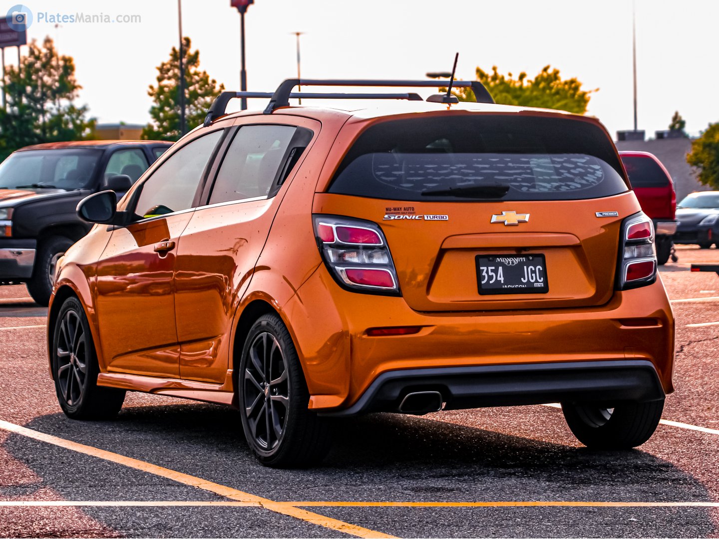 354 JGC, Chevrolet Sonic 1st gen Hatch (T300), facelift, 2016–2020