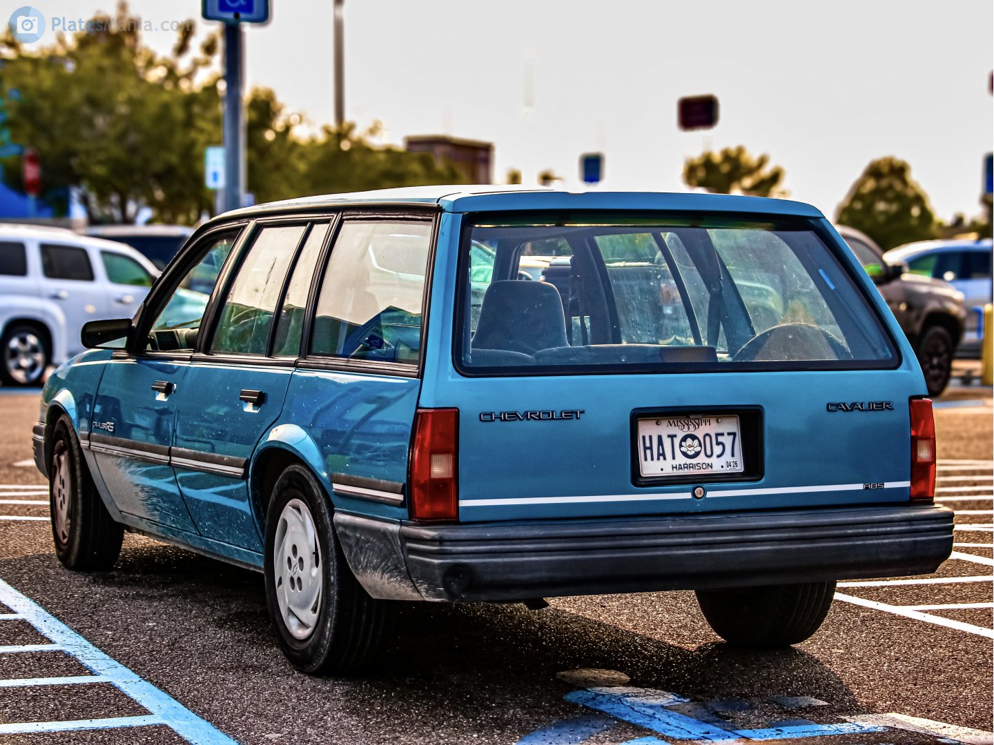 HAT 057, Chevrolet Cavalier 2nd gen 5-door Station Wagon (C35; J-body), facelift, 1990–1994