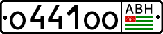 Non-recognized and partially recognized states, Cars